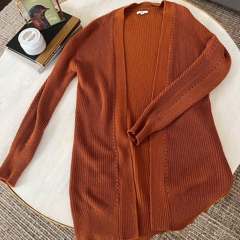 BP (Nordstrom Rack) rust cardigan size S